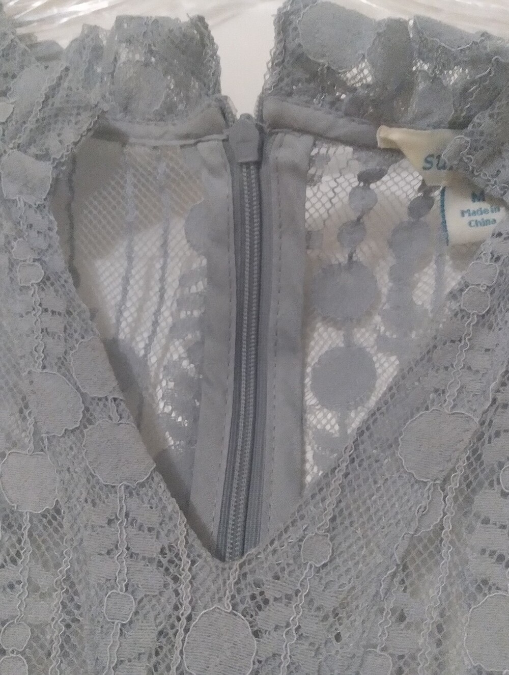 SUNDANCE Two Piece Lace Maxi Dress" Bump Friendly"